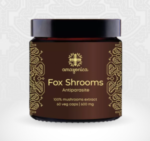 Лисички грибы экстракт 60 капсул по 600 мг (Fox shrooms)Лисички грибы экстракт 60 капсул по 600 мг (Fox shrooms)