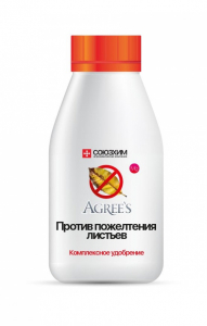 Удобрение против пожелтения листьев Agree's 0,25л  Удобрение против пожелтения листьев Agree's 0,25л