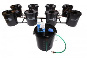 AquaPot XL- гидропонная система DWC на 8 растений (без компрессора)AquaPot XL- гидропонная система DWC на 8 растений (без компрессора)