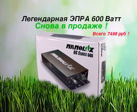 ЭПРА Nanolux OG 600W опять в продаже !